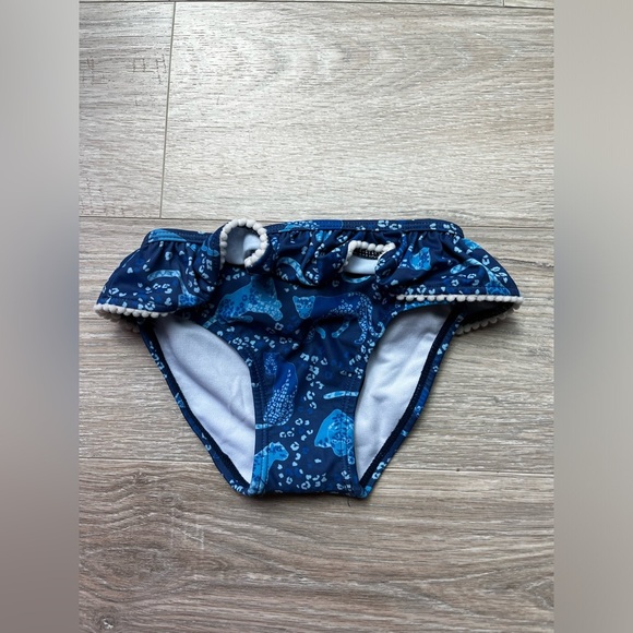 NWT Snapper Rock Girls' Cheetah Spot Short Sleeve Ruffle Set Size 12-18 months - Picture 6 of 9